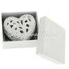 FOTO ESEMPIO - Scatola cuore ceramica e  fiore portaconfetti per Matrimoni e Feste - Matrimoniefeste.it l'ecommerce per gli eventi